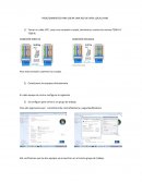 Procedimientos para crear na red de area local