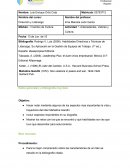 Módulo: 1 Cambio de Cultura Actividad: 1 Antecedentes, Valores y Cultura.