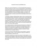 La educación de antes y las posibilidades de hoy