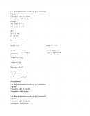 Metodo de igualacion