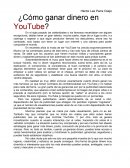 Ganar dinero en YT¡ouTube