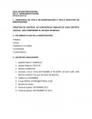 PROPUESTA DE TÍTULO DE INVESTIGACIÓN O TÍTULO TENTATIVO DE INVESTIGACIÓN