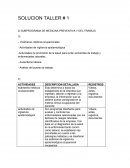 Actividades de promoción de la salud para evitar accidentes de trabajo y enfermedades laborales