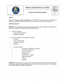 Procesos del Sistema de Gestión