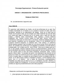 T.P PSICOLOGIA ORGANIZACIONAL. Página 1