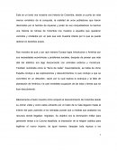 Ensayo la conquista del territorio y el poblamiento