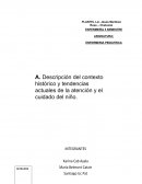Descripción del contexto histórico y tendencias actuales de la atención y el cuidado del niño