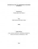 FUNCIONES DE UN CEO, CIO Y RESPONSABLE DE SEGURIDAD INFORMÁTICA