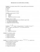 PRUEBA DE EVALUACIÓN INICIAL EN FÍSICA