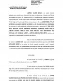 Contestacion de demanda