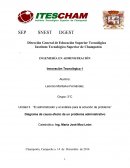 Diagrama de Causa y Efecto
