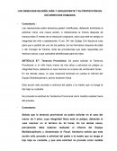 LOS DESECHOS DEL NIÑO, NIÑA Y ADOLESCENTE Y SU PROTECCIÓN EN LOS DERECHOS HUMANOS