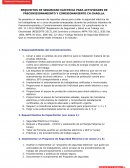 REQUISITOS DE SEGURIDAD ELECTRICA PARA ACTIVIDADES DE PRECOMISIONAMIENTO Y COMISIONAMIENTO CH CHAGLLA.