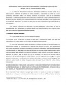 INDEMNIZACIÓN POR FALTA GRAVE EN PROCEDIMIENTO CONTENCIOSO ADMINISTRATIVO FEDERAL