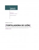 Proyectos tortilladora leon