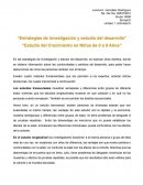 Estrategias de investigación y estudio del desarrollo