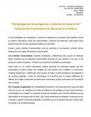 “Estrategias de investigación y estudio del desarrollo”