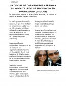 UN OFICIAL DE CARABINEROS ASESINÓ A SU NOVIA Y LUEGO SE SUICIDÓ CON SU PROPIA ARMA