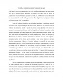 El origen del lenguaje.