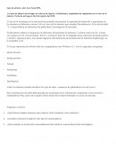 Caso de estudio, valor de la tarea 50%