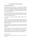 ¿De qué hablamos cuando hablamos de poder?