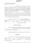 Formato de Demanda de Divorcio