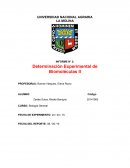 Determinación Experimental de Biomoléculas II