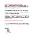 CONCEPTO DERECHO INTERNACIONAL HUMANITARIO