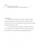 LA EDUCACIÓN EN EL PERÚ. LA REALIDAD DE LA EDUCACIÓN Y SOCIAL PERUANA