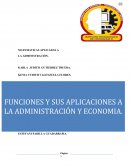 MATEMATICAS APLICADAS A LA ADMINISTRACIÓN