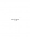 Funciones de las Administración de Operaciones