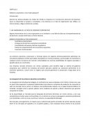 CAPÍTULO 1 Gobierno corporativo: ¿Una moda pasajera?