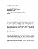 FUNCIONES DE LA LOGICA EN EL DERECHO