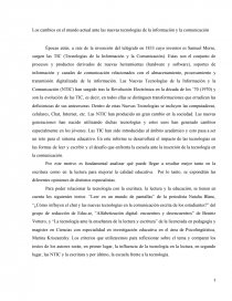 Informe Lectoescritura CAU. Página 1
