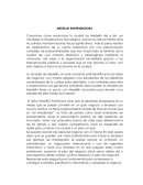 Medellin emprendedora ensayo