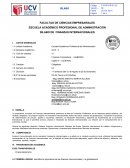 SÍLABO DE FINANZAS INTERNACIONALES