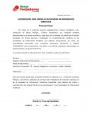 AUTORIZACIÓN PARA CONSULTA EN SOCIEDAD DE INFORMACIÓN CREDITICIA