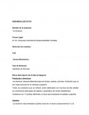 Plan de Negocio Dulceria