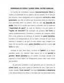 PERSONAS SUI IURIS Y ALIENI IURIS. PATER FAMILIAS