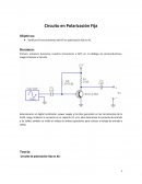 POLARIZACION DEL BJT