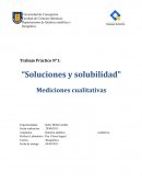 Soluciones y solubilidad