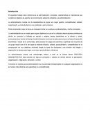 ADMINISTRACIÓN. El siguiente trabajo hace referencia a la administración