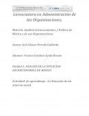 ANÁLISIS SOCIO ECONOMICO Y POLITICO DE MEXICO