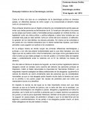 Bosquejo histórico de la Deontología Jurídica