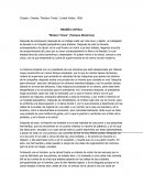 RESEÑA CRÍTICA “Modern Times” (Tiempos Modernos)