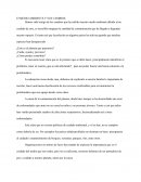Cambios en el medio ambiente