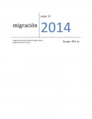 ¿Que es migración humana?