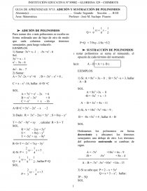 Modulo de adicion y sustraccion. Página 1