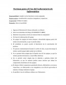 Normas laboratorio de informatica