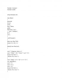 Programa C   para metodo de CRAMER. Página 1